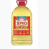 Масло подсолнечное ЯРКО, РДВ, высший сорт, 5л